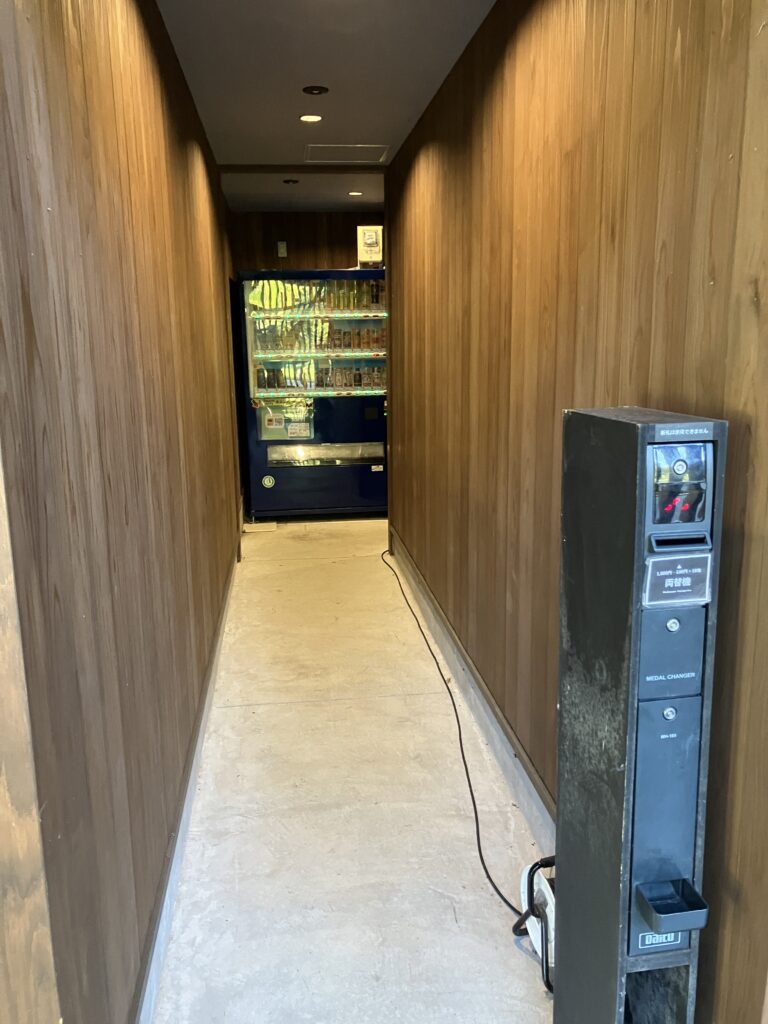 北山キャンプ場_自販機コーナー