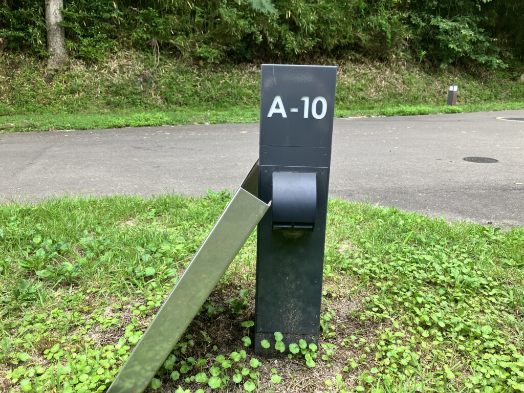 北山キャンプ場_電源付き_オートサイト