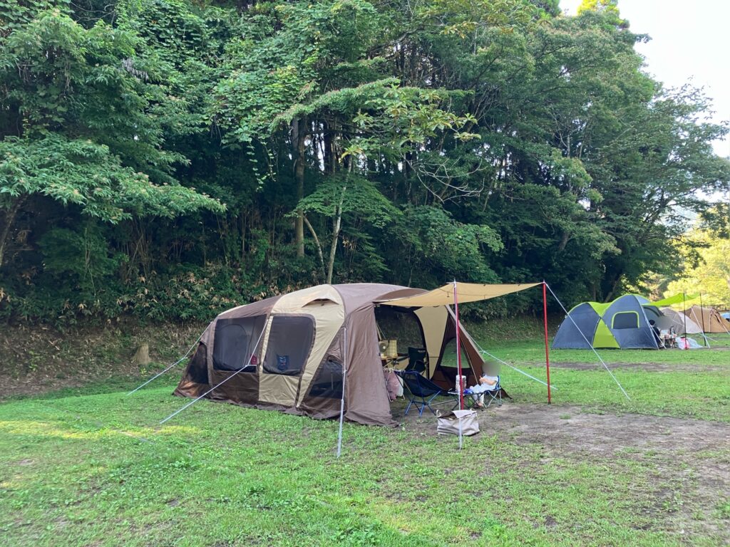 北山キャンプ場_エリアA_様子